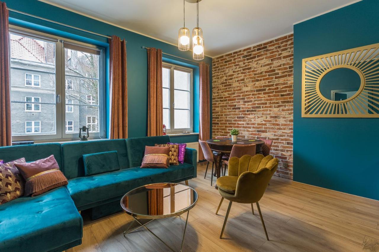 Apartament Cichy Zakatek Obok Fontanny Neptuna Gdańsk Extérieur photo